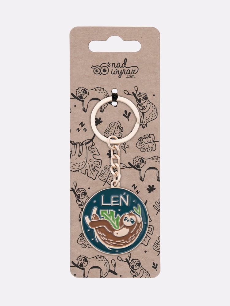 LEŃ / brelok