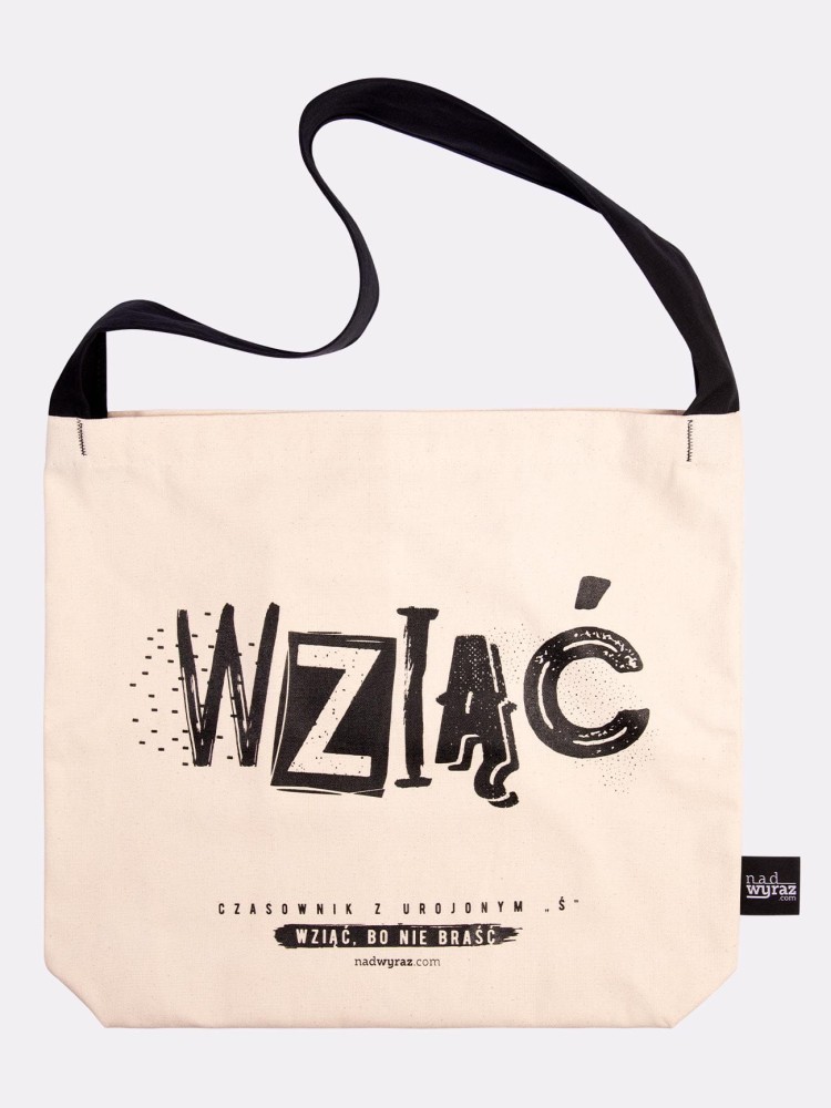 WZIĄĆ / torba bawełniana