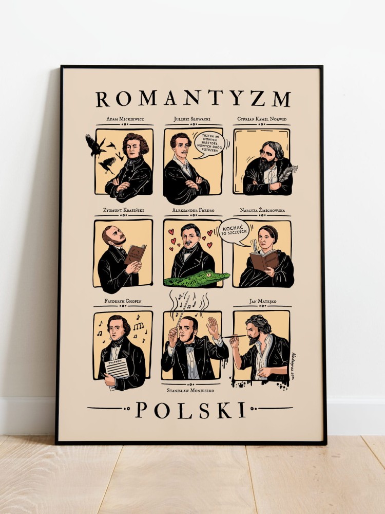 ROMANTYZM POLSKI / plakat