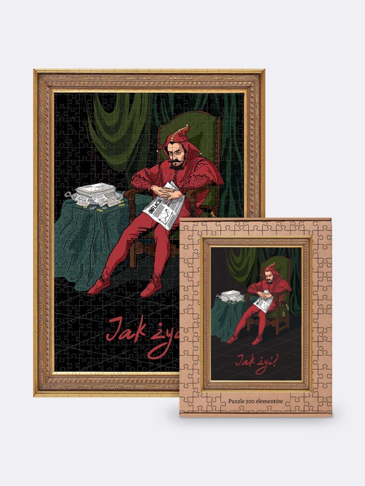 STAŃCZYK / JAK ŻYĆ? / puzzle 500 elementów