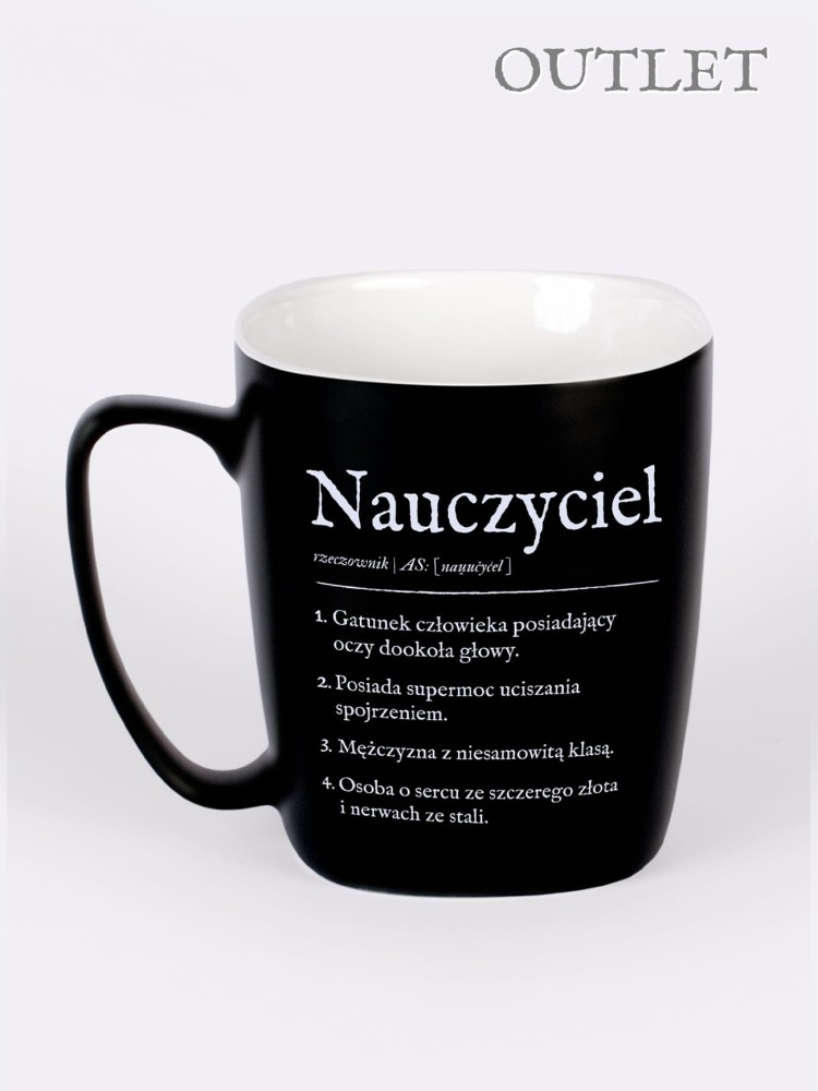 NAUCZYCIEL / kubek OUTLET 