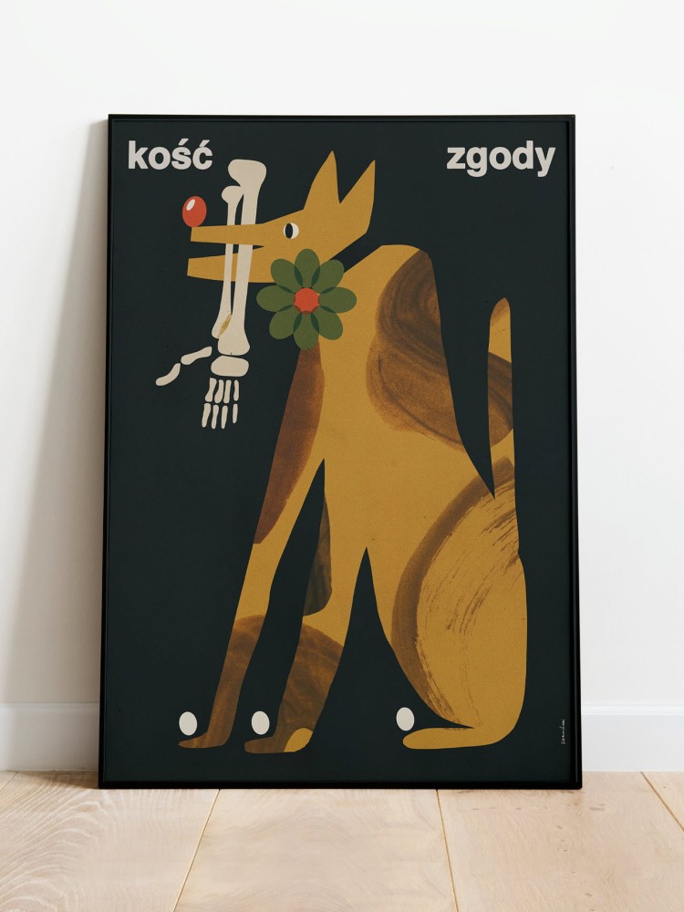 KOŚĆ ZGODY / Jakub Kamiński / plakat