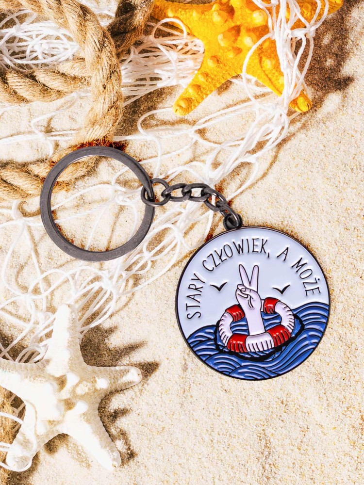 STARY CZŁOWIEK, A MOŻE / brelok