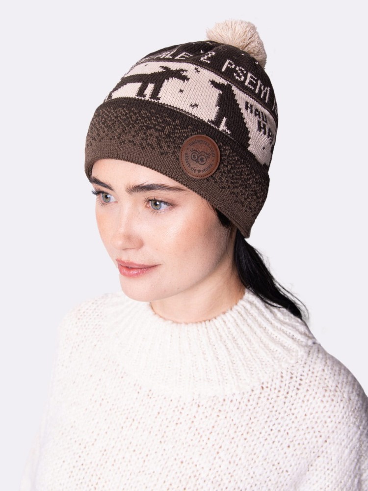 Z PSEM NAJLEPIEJ / czapka zimowa