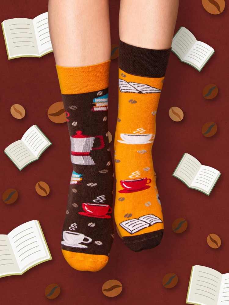 KSIĄŻKI I KAWA / skarpety