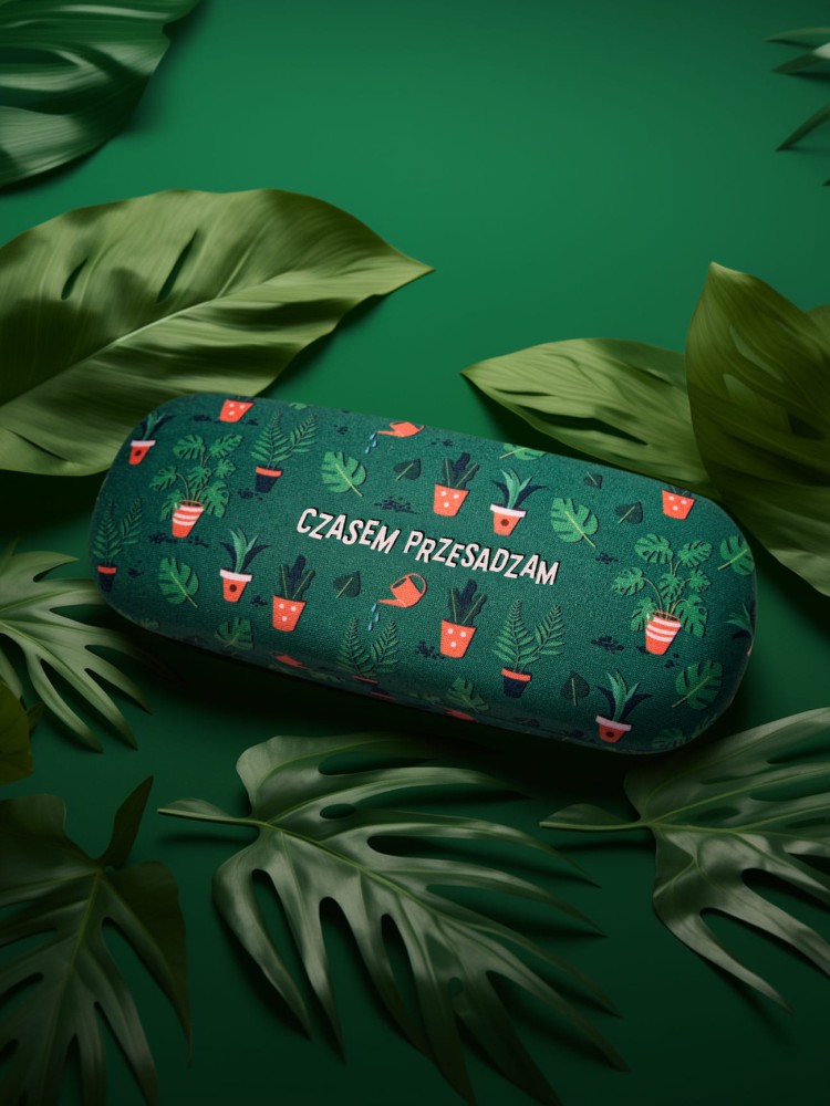 CZASEM PRZESADZAM / etui na okulary
