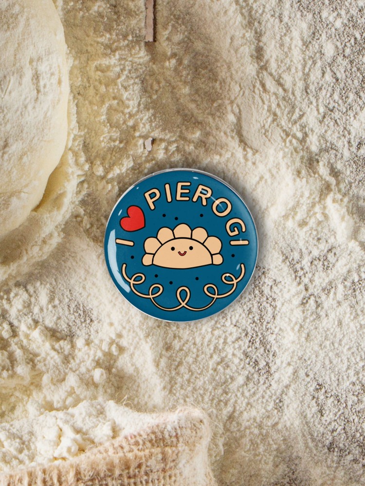 I LOVE PIEROGI / przypinka
