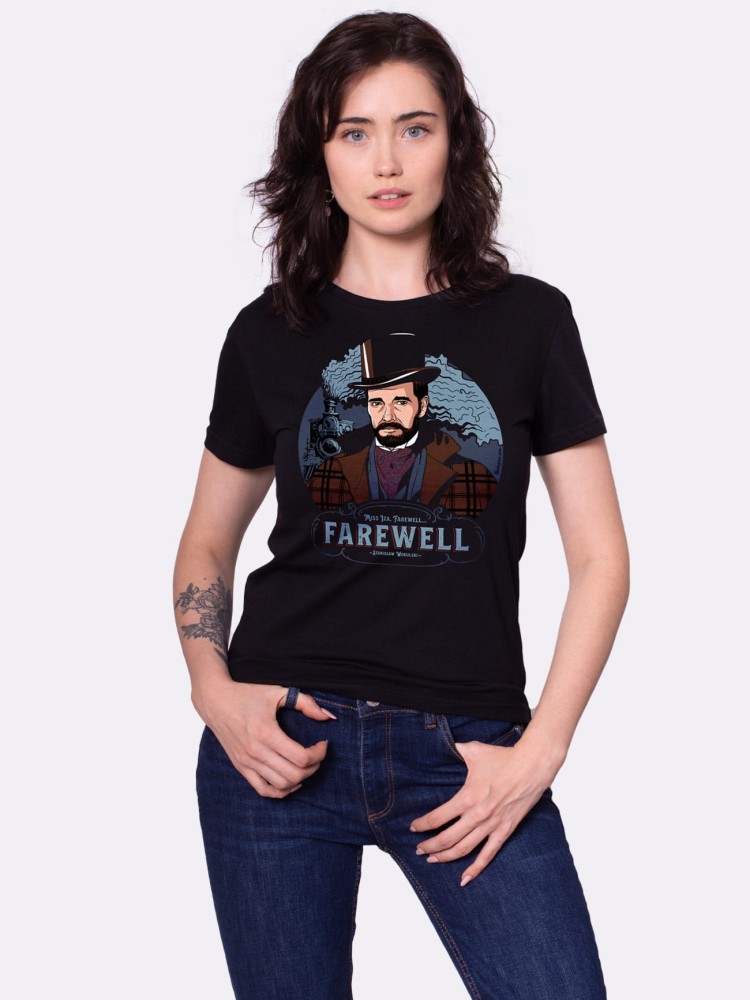 WOKULSKI / BOLESŁAW PRUS / koszulka damska / czarna