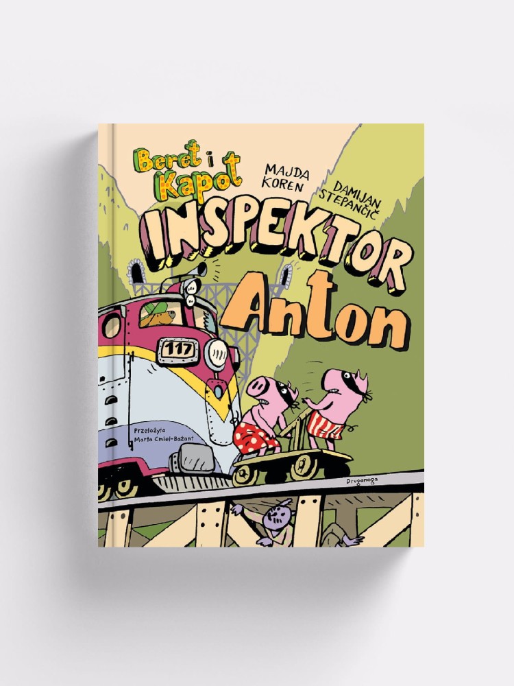 Inspektor Anton. Beret i Kapot / Majda Koren / książka dla dzieci