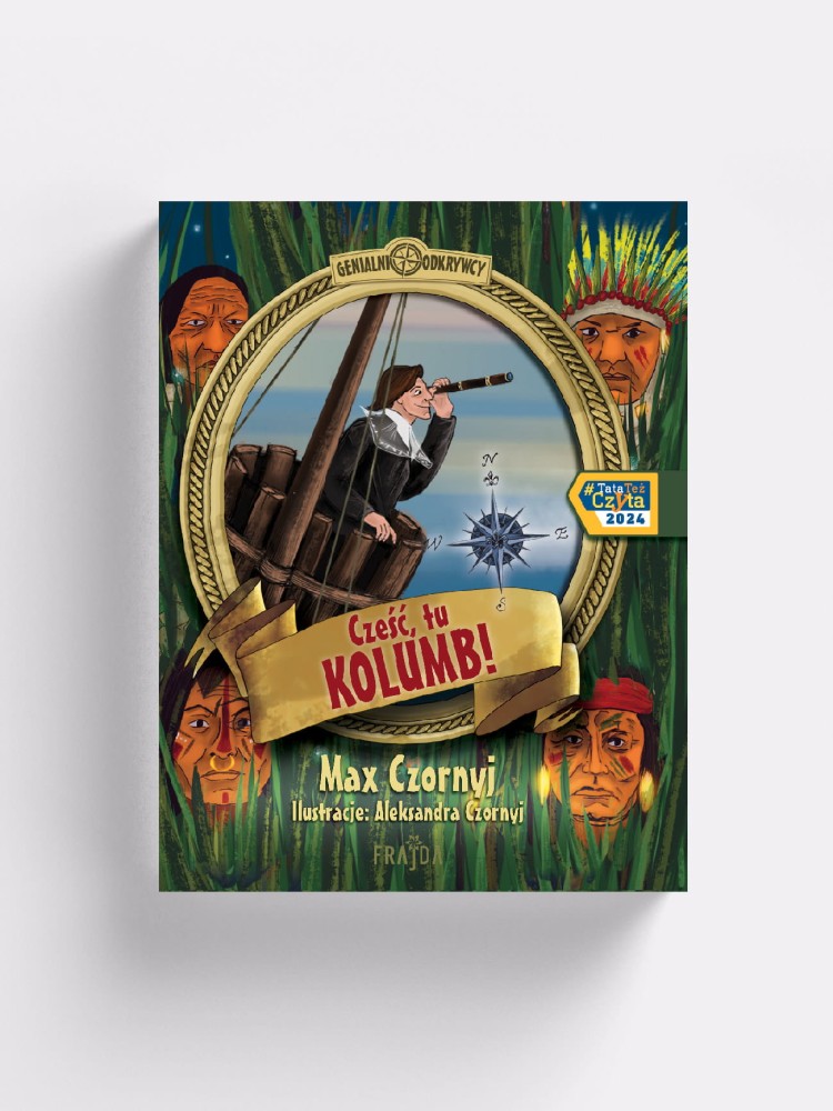 Cześć, tu Kolumb! / Max Czornyj / książka dla dzieci  