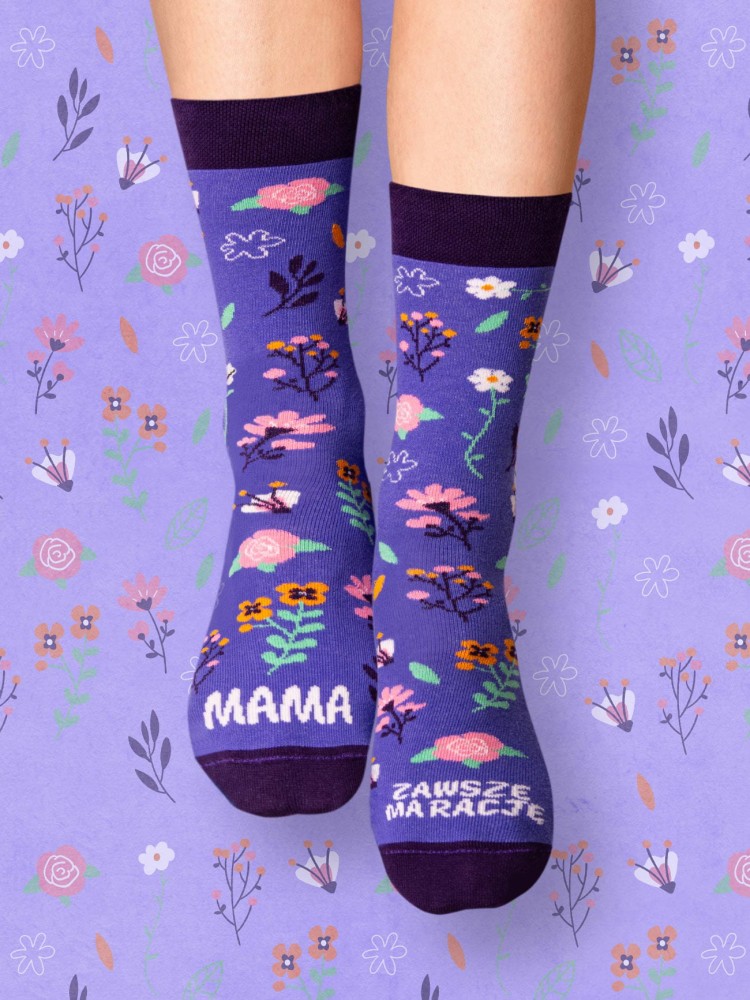 MAMA MA ZAWSZE RACJĘ / skarpety