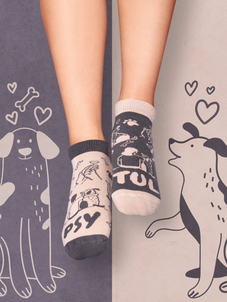 PSYTUL / skarpety stopki 