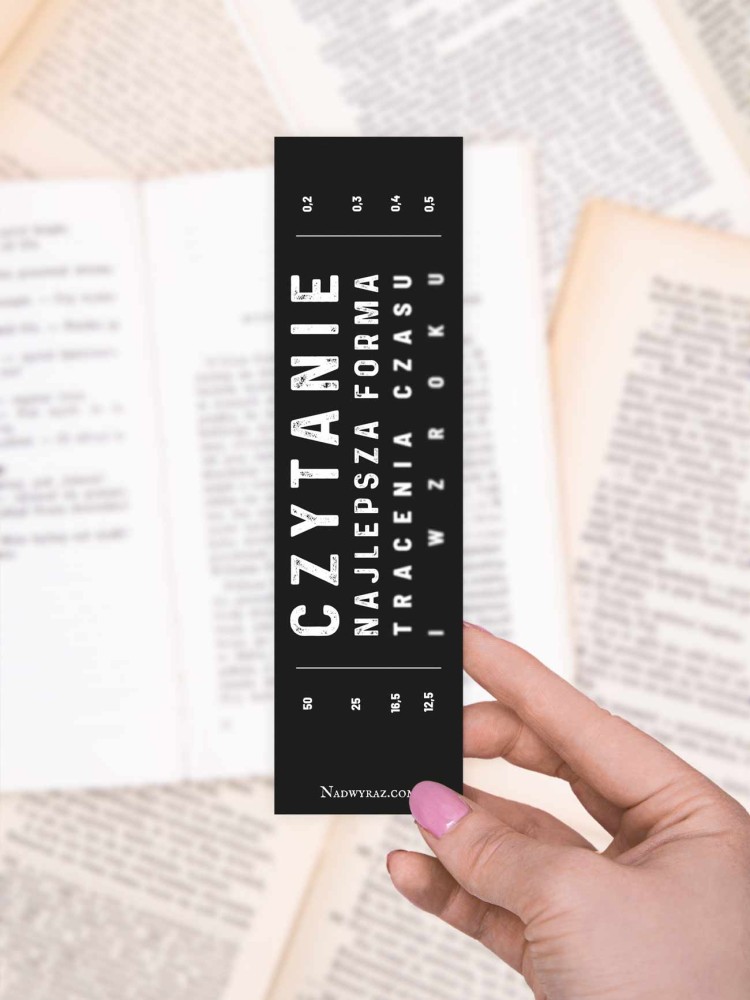 CZYTANIE / zakładka do książek