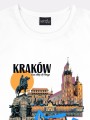 KRAKÓW – THE CITY OF KINGS koszulka męska biała_2.jpg