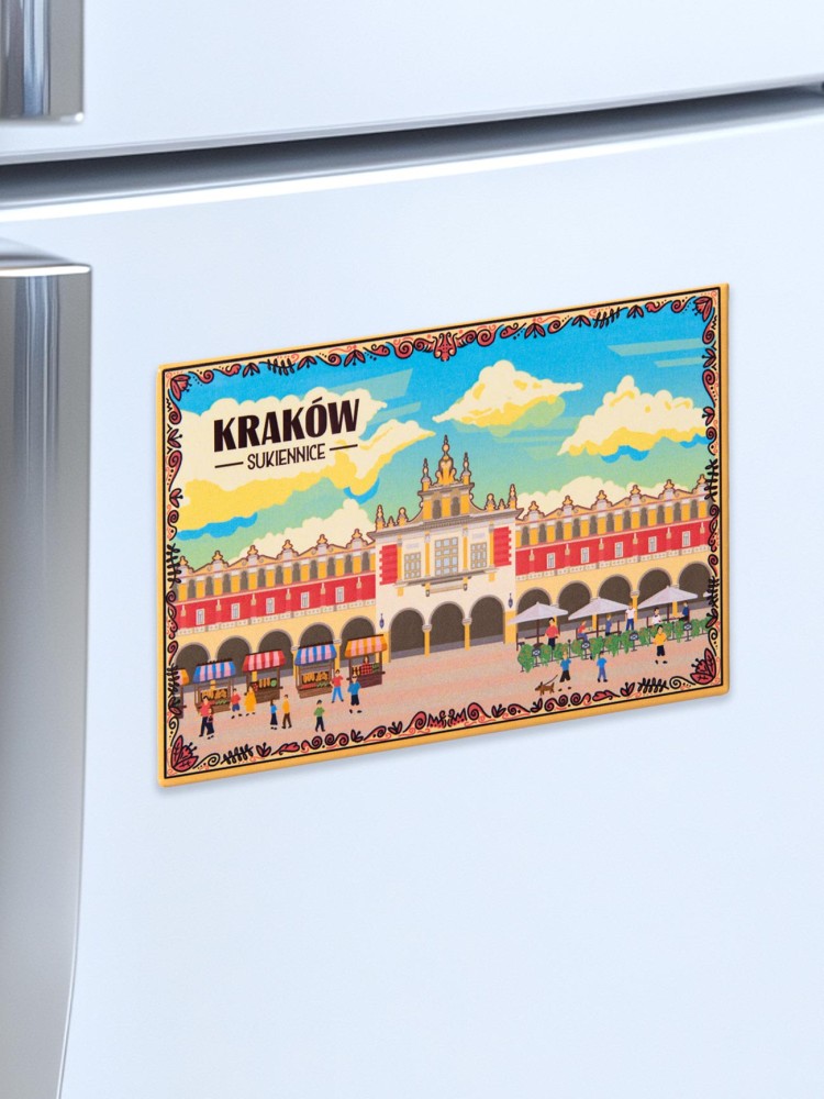 KRAKÓW / SUKIENNICE / magnes pamiątkowy