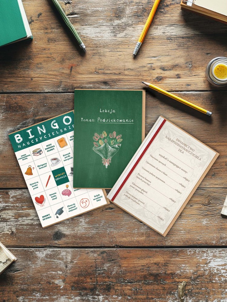 ZESTAW KARTEK DLA NAUCZYCIELA