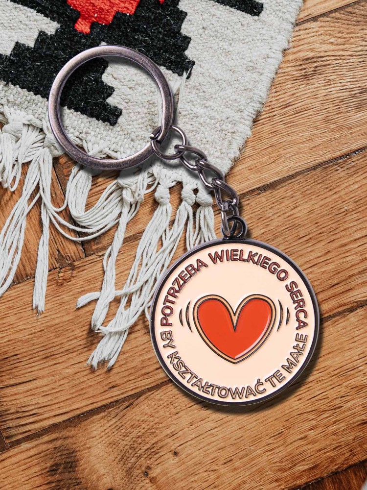 WIELKIE SERCE / brelok