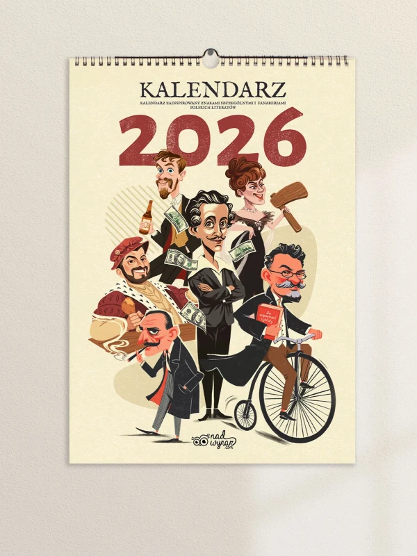 kalendarz karykatury 2026 nadwyraz okładka.webp