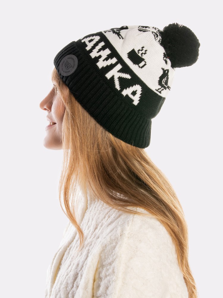 MAŁA KAWKA / czapka zimowa