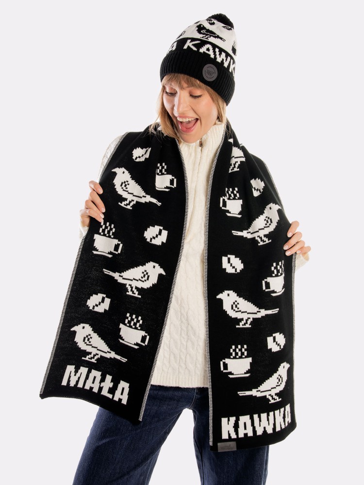 MAŁA KAWKA / szalik 