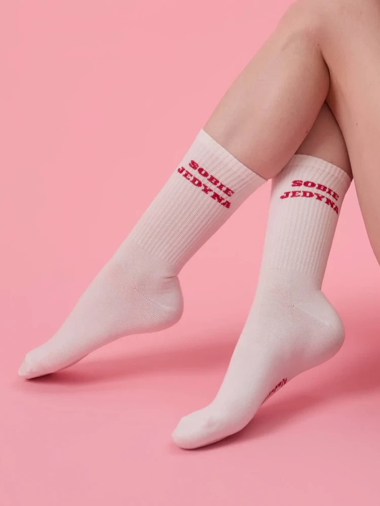 SOBIE JEDYNA / Zuzanna Ginczanka / skarpety sportowe