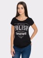 SPEAK POLISH whats your superpower koszulka damska czarna 1