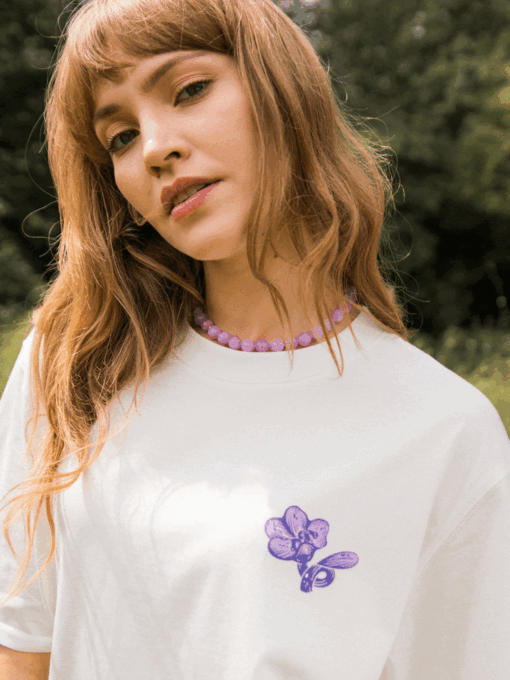 ZIELONO MAM W GŁOWIE / Kazimierz Wierzyński / koszulka oversize unisex / złamana biel