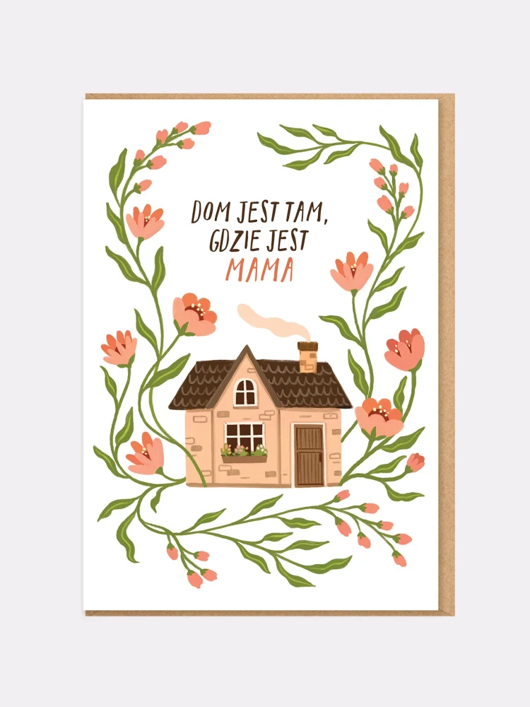 DOM / kartka okolicznościowa