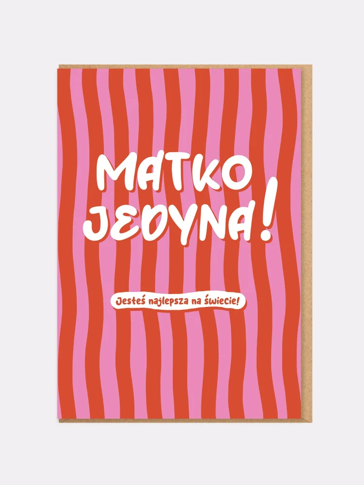 MATKO JEDYNA / kartka okolicznościowa