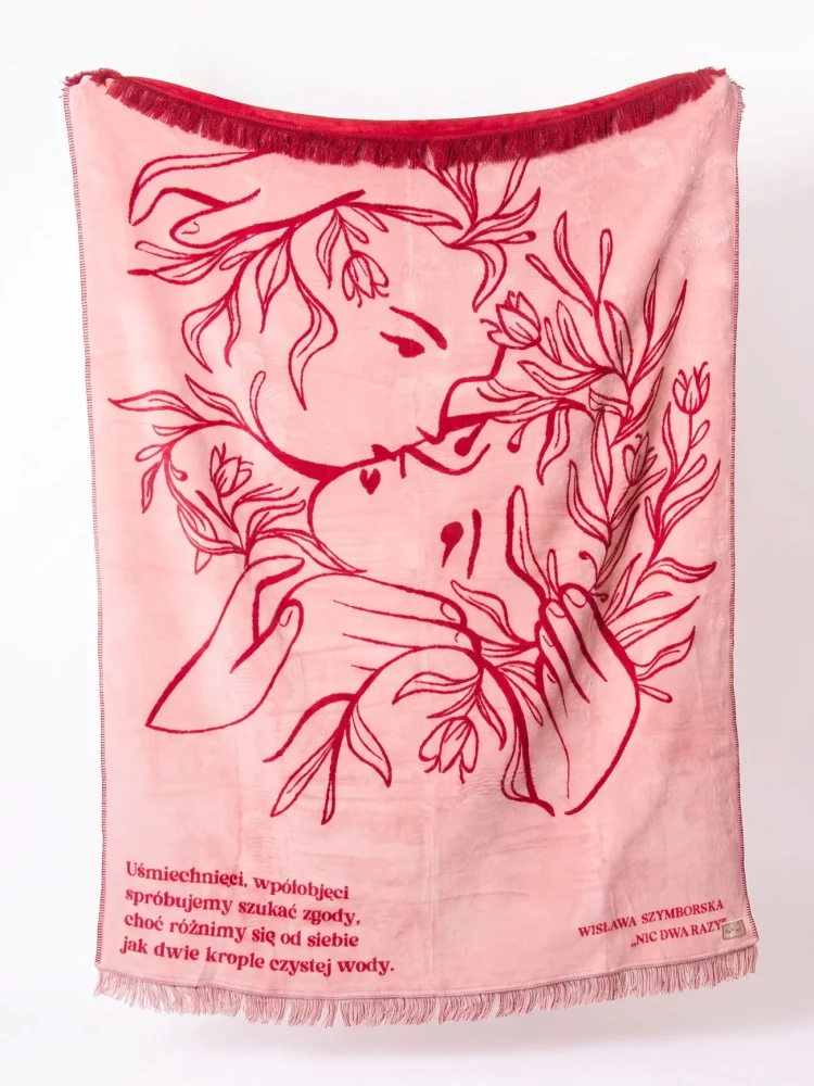 NIC DWA RAZY / Wisława Szymborska / koc