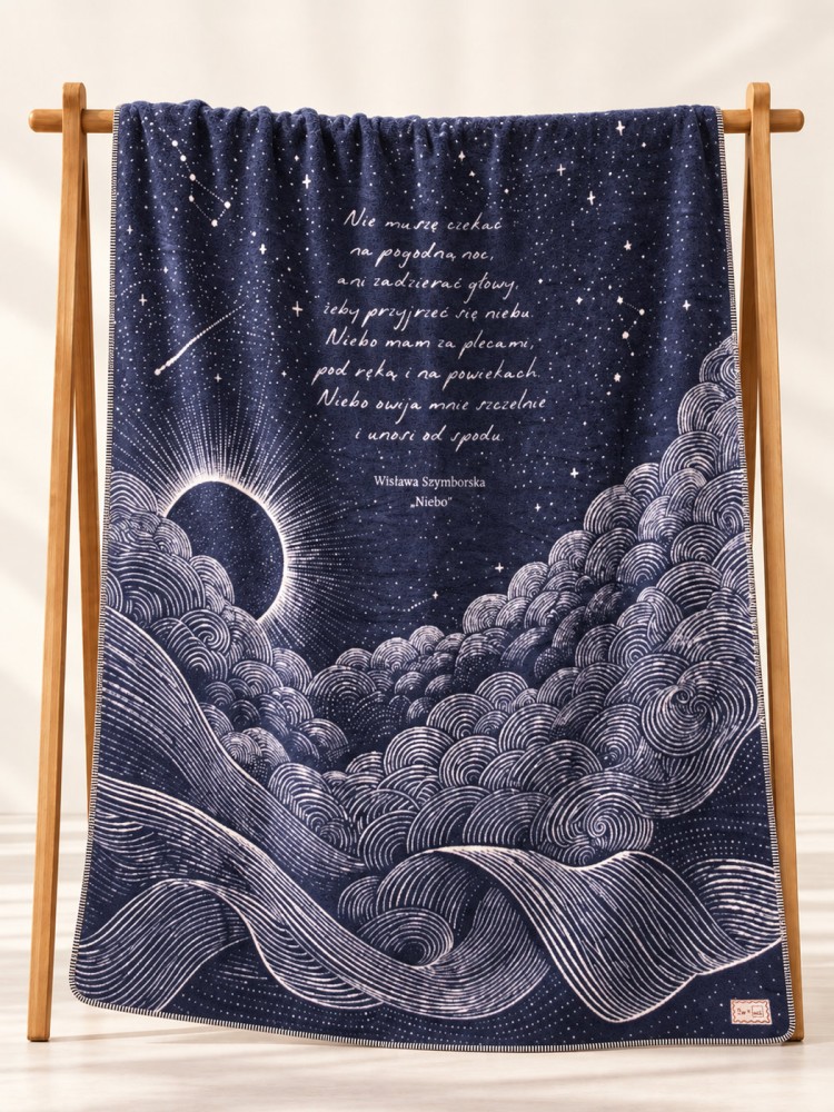 NIEBO / Wisława Szymborska / koc