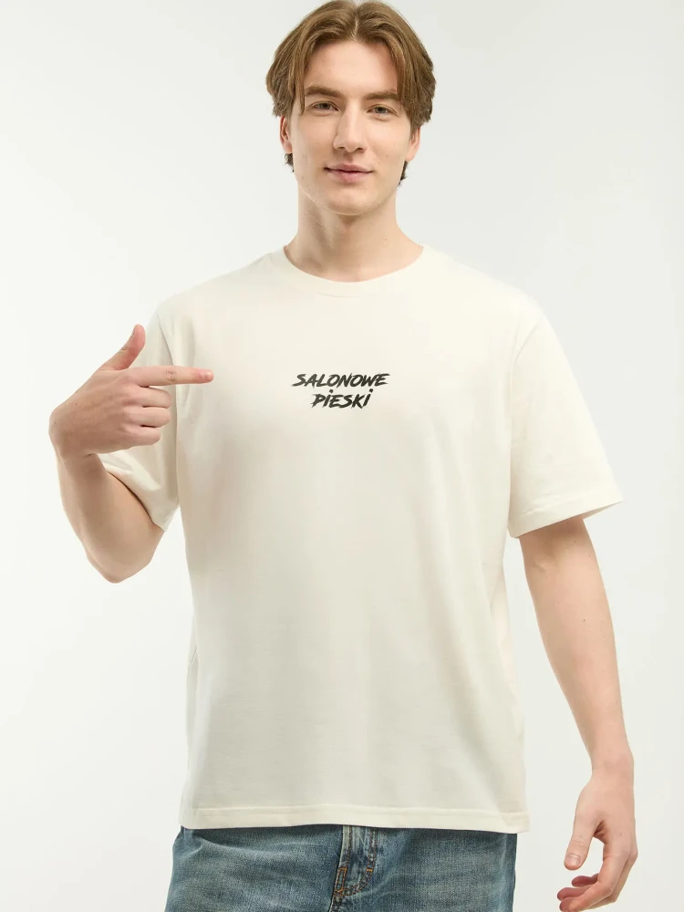 SALONOWE PIESKI / Julian Tuwim / koszulka oversize unisex
