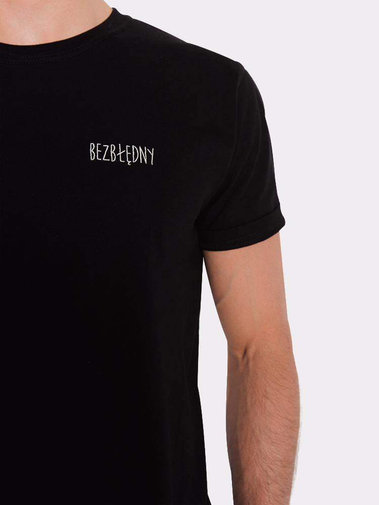 BEZBŁĘDNY / koszulka męska / czarna