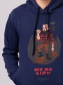 Bluza-Nie-ma-lipy-z-kapturem-granatowa-męska-NadwyrazCom