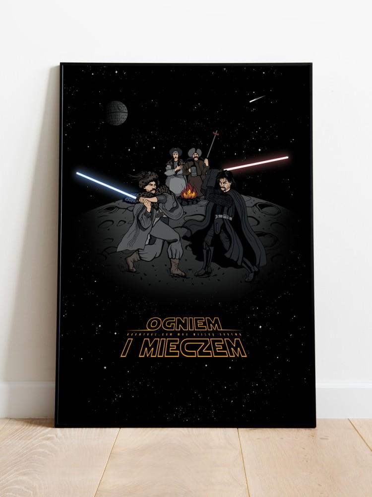OGNIEM I MIECZEM / plakat B2