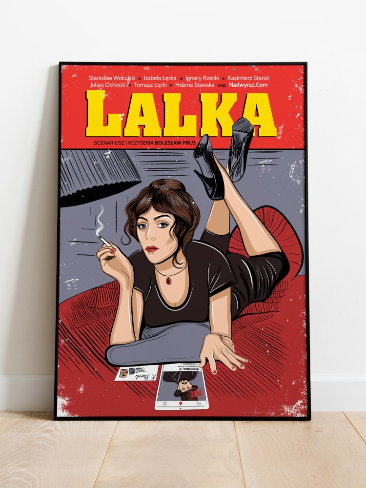 LALKA / BOLESŁAW PRUS / plakat B2