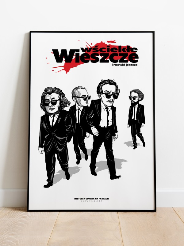 Wsciekle-wieszcze-plakat-Norwid-Slowacki-Mickiewicz-Krasinski-Tarantino-3-NadwyrazCom