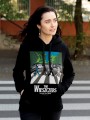 The Wieszczers The Beatles czarna bluza z kapturem Nadwyrazcom