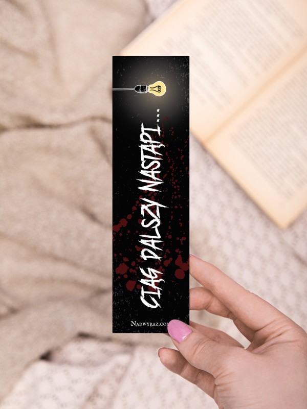 1 zakladka ciag dalszy nastapi thriller ksiazka dreszczowiec nadwyrazcom