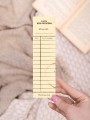 3 zakladka do ksiazek karta biblioteczna stara karta biblioteczna w stylu retro