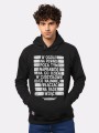 3 parszywa 10 bluza meska czarna z kapturem jezyk polski nadwyrazcom