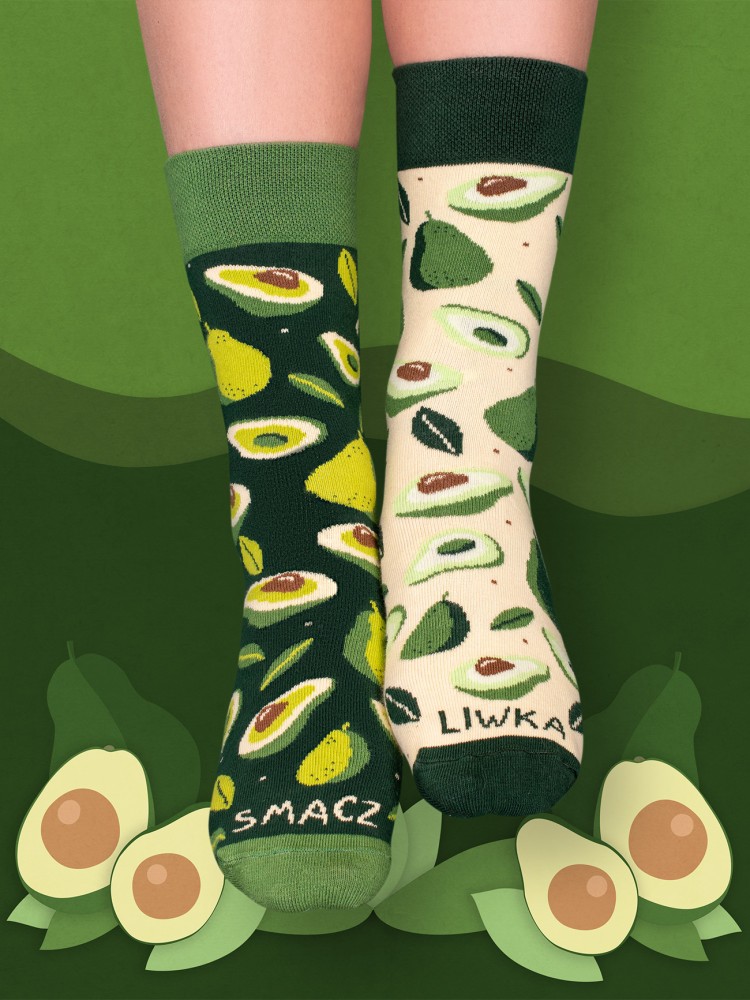 SMACZLIWKA / AWOKADO / skarpety