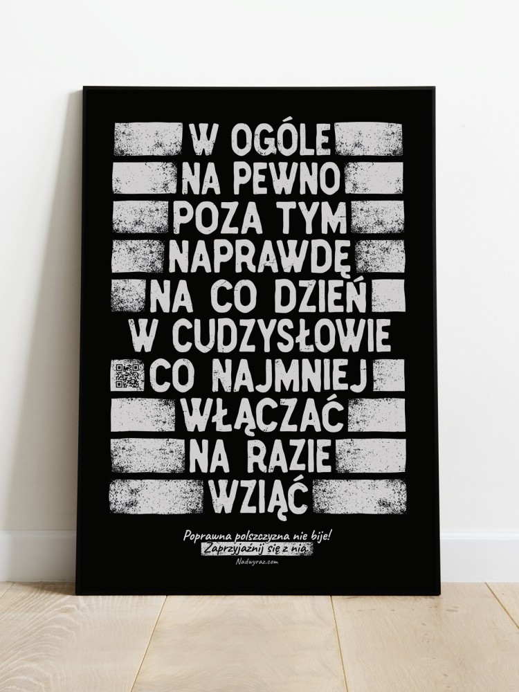 PARSZYWA 10 / plakat B2 
