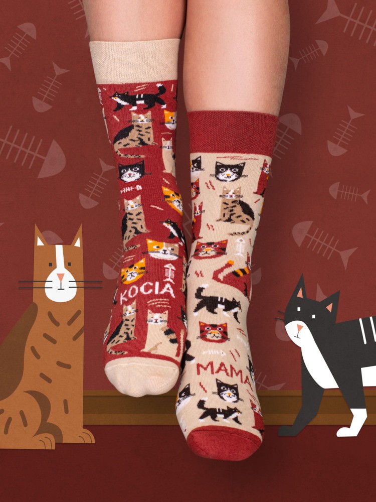 KOCIA MAMA / skarpety 