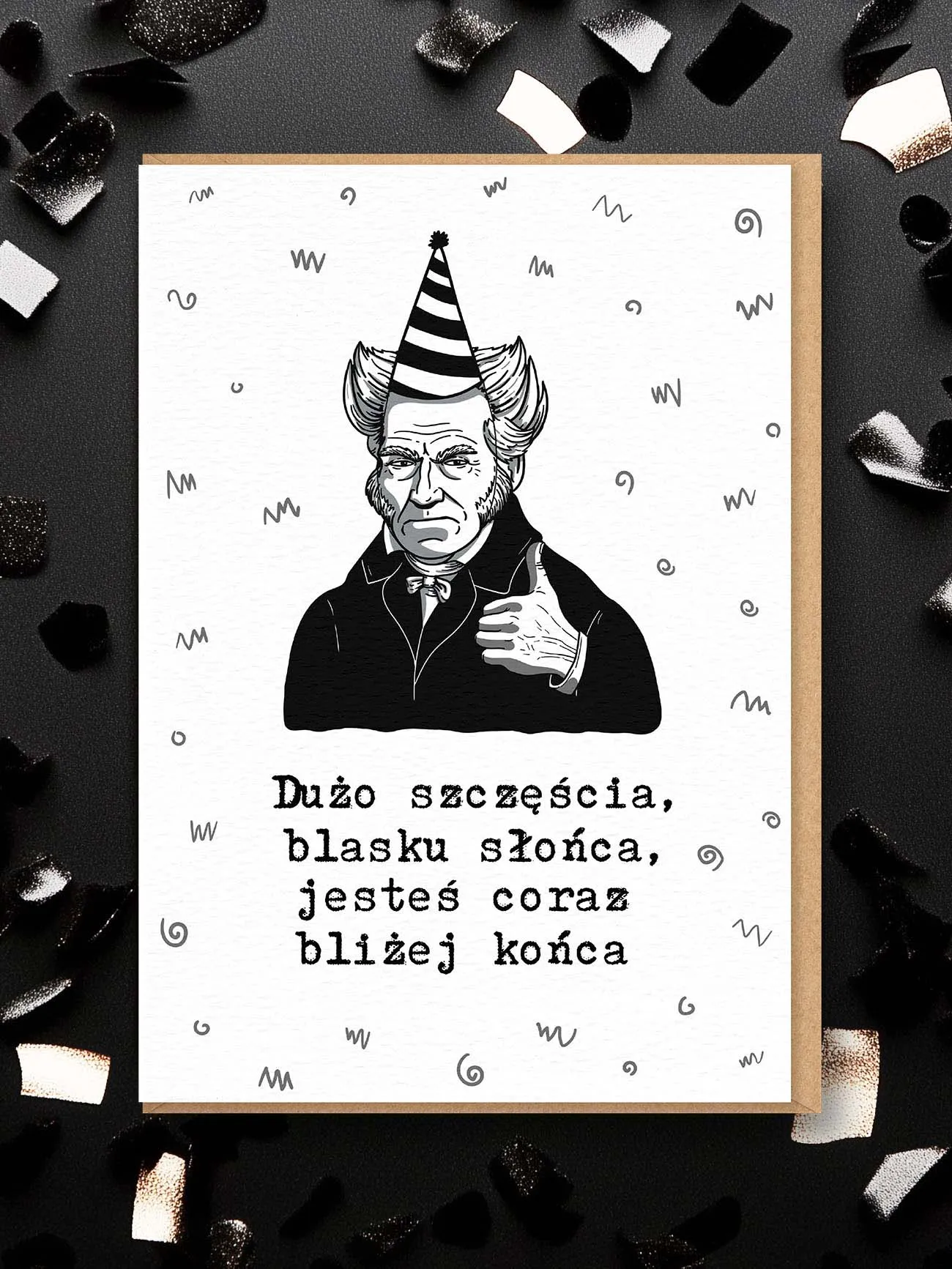 SCHOPENHAUER / kartka na urodziny